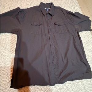 Big Dogs XXL Charcoal Button-Up Shirt